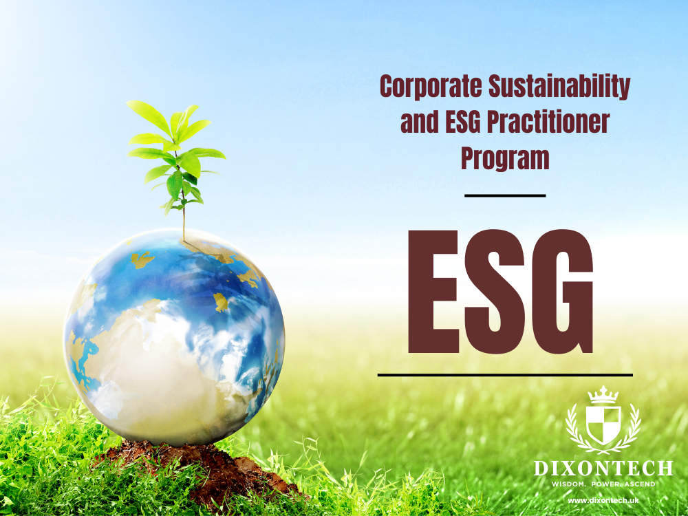 Corporate Sustainability and ESG Practitioner Program